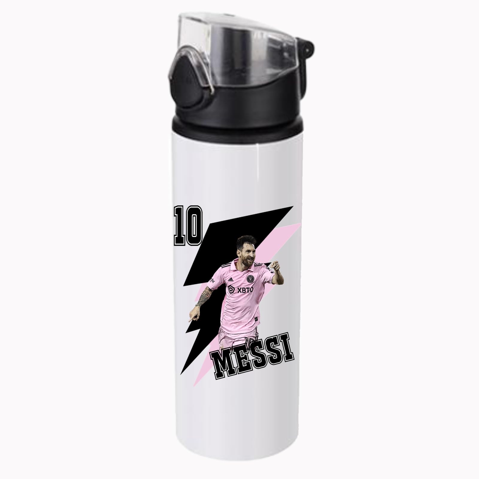 Personalised Aluminium Water Bottle of Lione1 Me55i 750ml