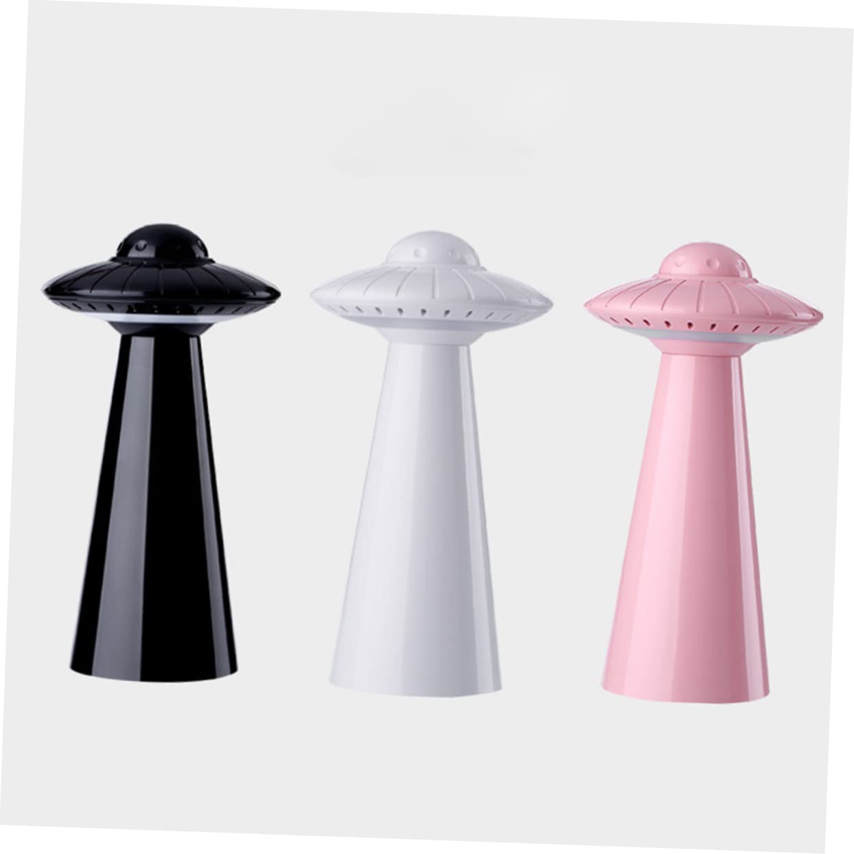 DOITOOL Lámpara De Atenuación LED Ovni - Luz De Mesa y Noche Del Espacio - Brillante Para Niño y Cuidado Del Bebé