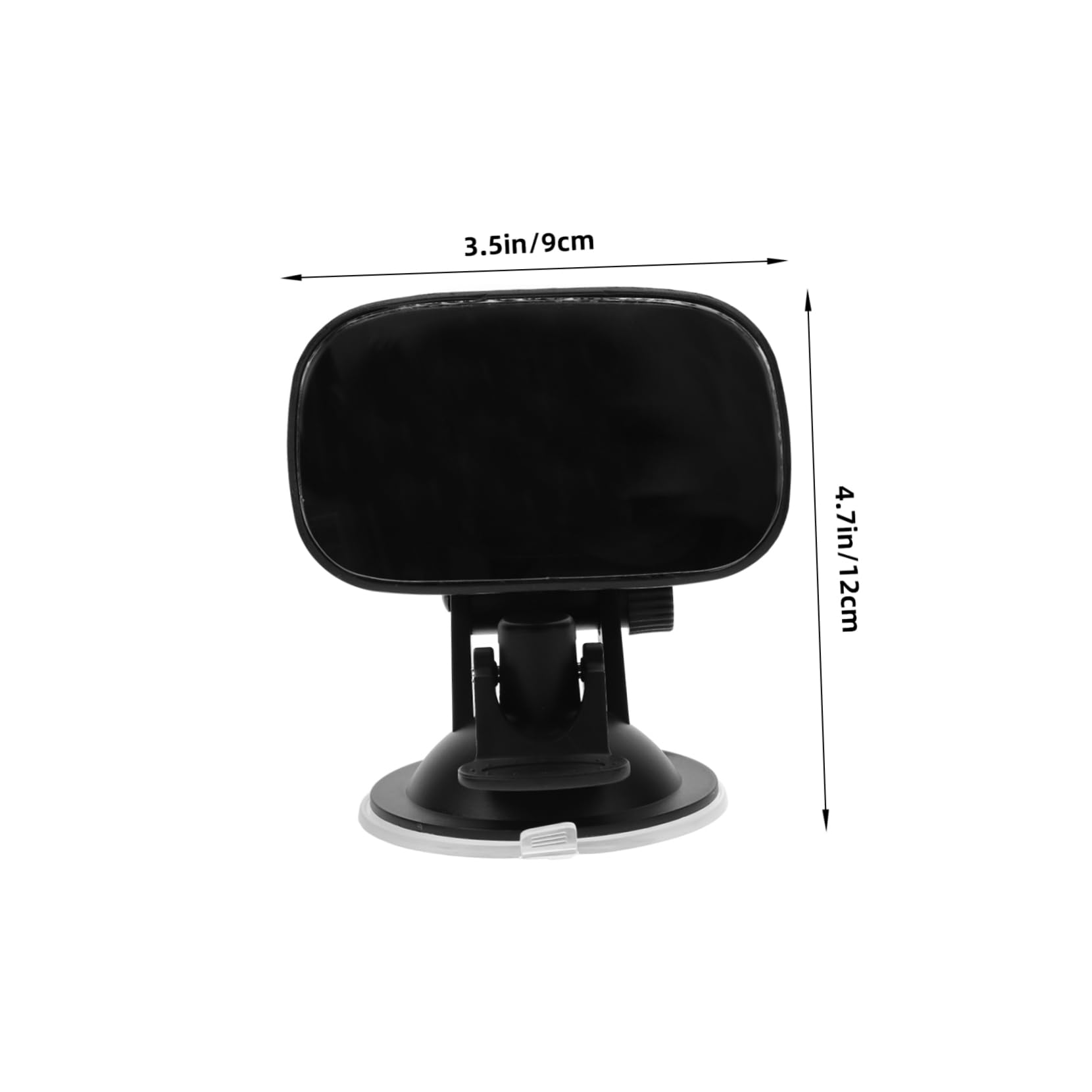 Unomor Car Mirror with Suction Cup Rotation Backseat Viewing Mirror for Safety and Convenience Clear Reflection for Easy Monitoring