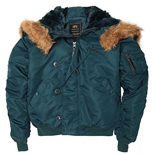 Image of Alpha Industries Men's N-2B Short Waist Parka (XL, Black)