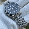 Steeldive SD1993, GMT, Black, NH34, Sapphire, Lume, 300m Diver, Diving, BNIB