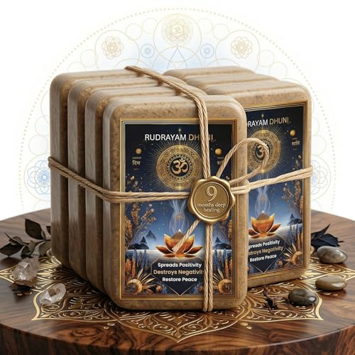 Image of RudraYam Dhuni | Rudrayamdhuni Powder for Energy Cleansing & Evil Eye Removal | Clears Blockages, Attracts Wealth, Success, Peace & Happiness | rudrayamdhuni Powder for Puja (9 Months Deep Healing)
