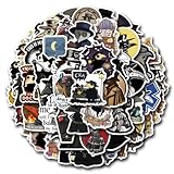 55枚セット ペスト医師 プラグドクター ステッカー かわいい アニメ おしゃれ 防水 トレンディ 落書き 漫画 アウトドア DIY スノーボード スーツケース ギター 車 バイク 自転車 水筒 ヘルメット パソコン 携帯 ノート