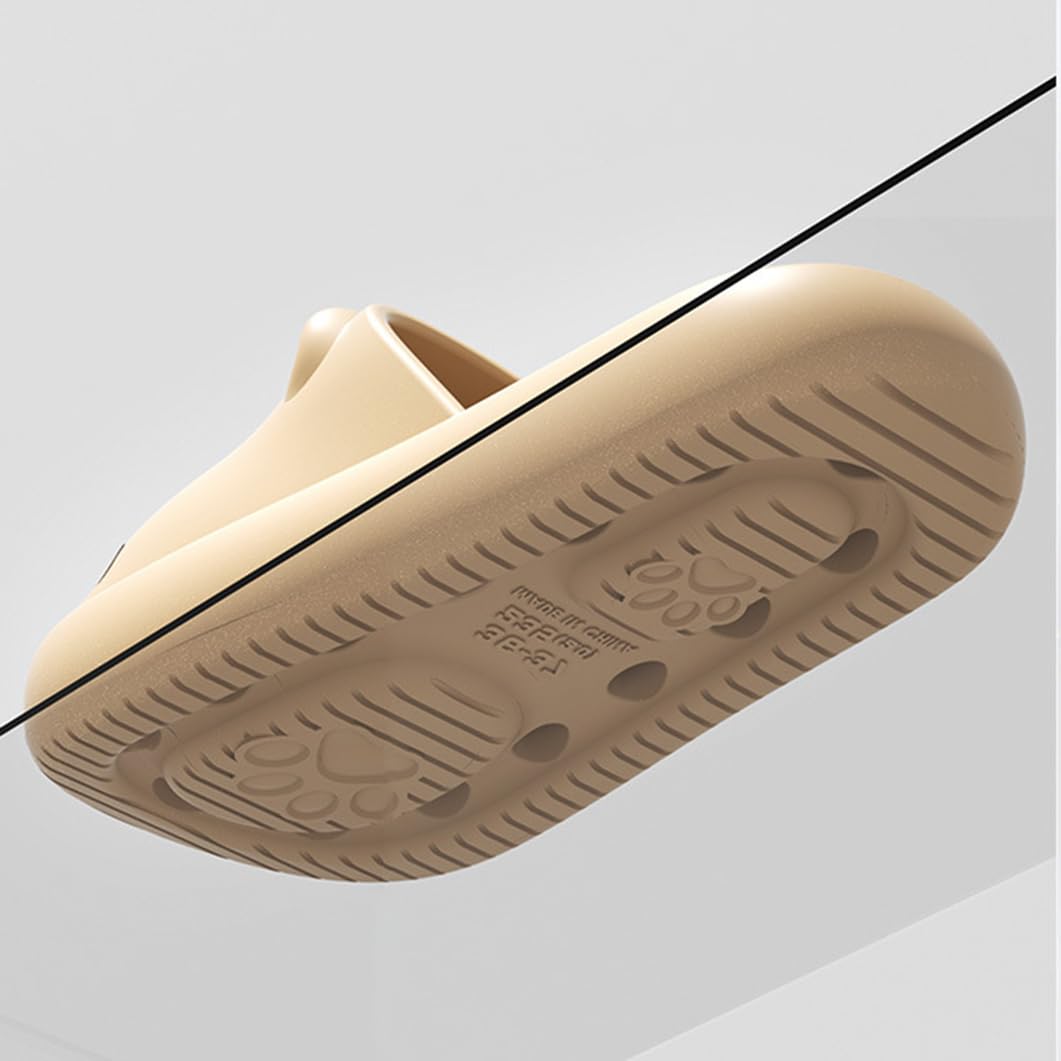 Pantofole con Animali Capibara E Cartoni Animati Sandali Antiscivolo Scarpe per Casa Calzature da Esterno E da Interno per Spiaggia, Viaggio, Doccia, Infradito(40/41 EU, Khaki)