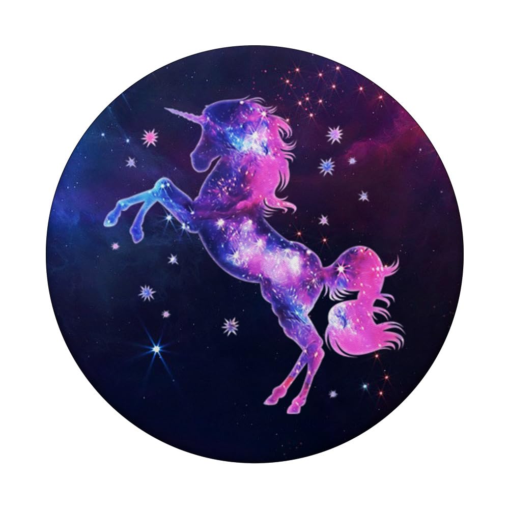 PopSockets Einhorn Handy-Grip – Magisches Design, Austauschbar, Für Glatte Handyhüllen