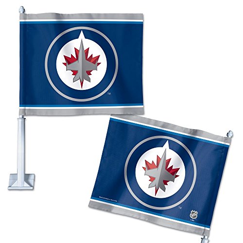 NHL Winnipeg Jets Car Flag, 11.75