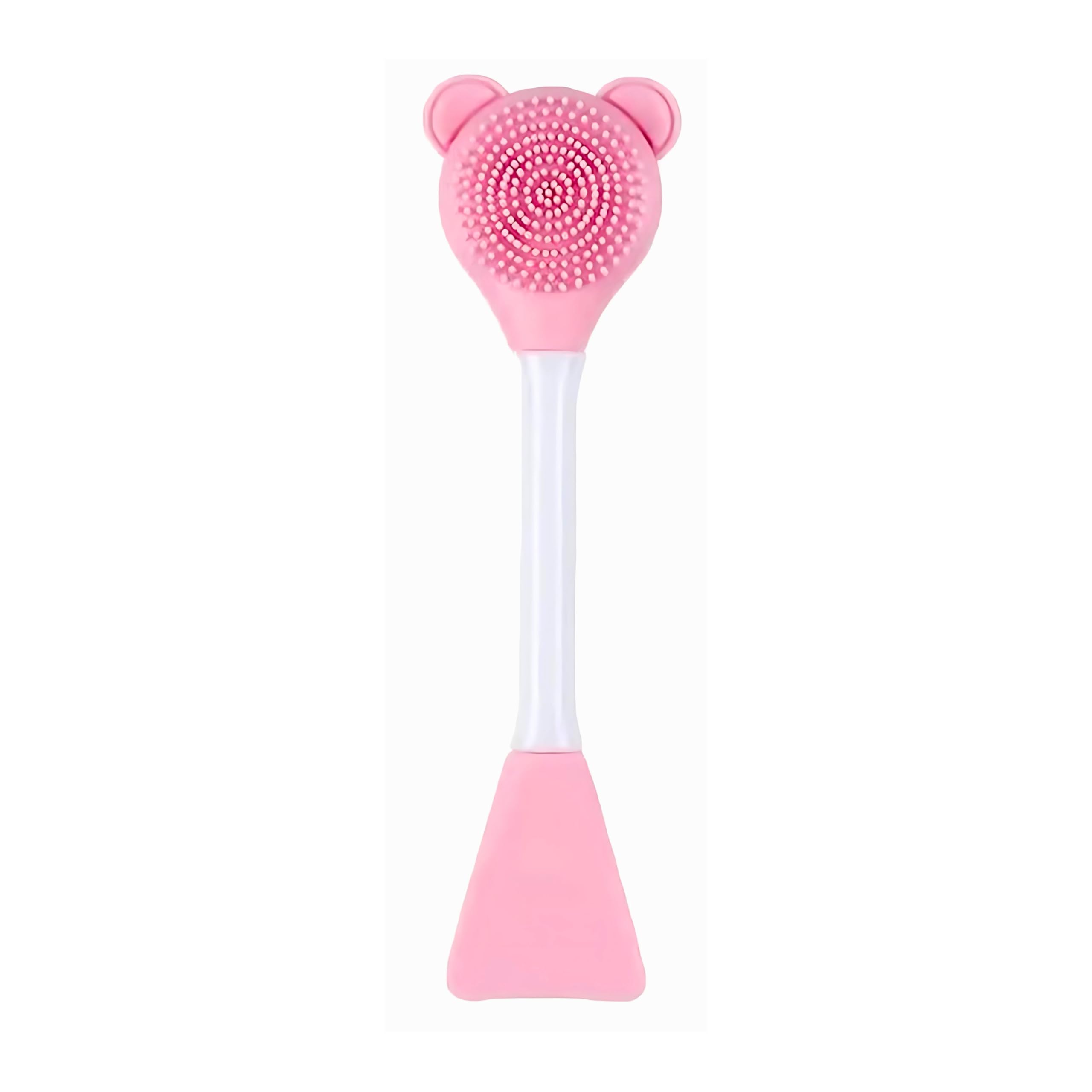 [Ear Lobe & Accessories] Kitty Silicone Face Mask Applicator | Facial Mask Brushes for Mud, Clay, Charcoal Mixed Mask, Soft Makeup Beauty Brush for Apply Cream (Color may Vary)