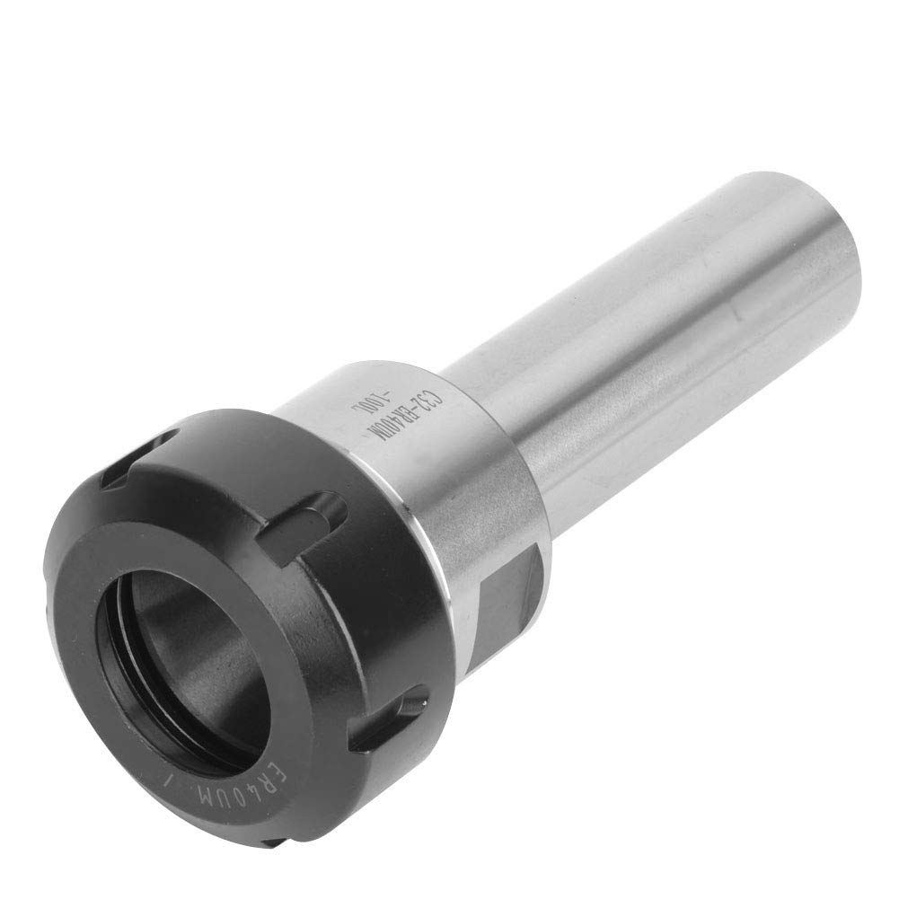 High Accuracy Collet Chuck Holder CNC Tool Holder 40CR UM-Type ER Collet Chuck Extension Rod Engraving Machine Extension Rod for Boring Milling Machine(C32-ER40UM-100L)