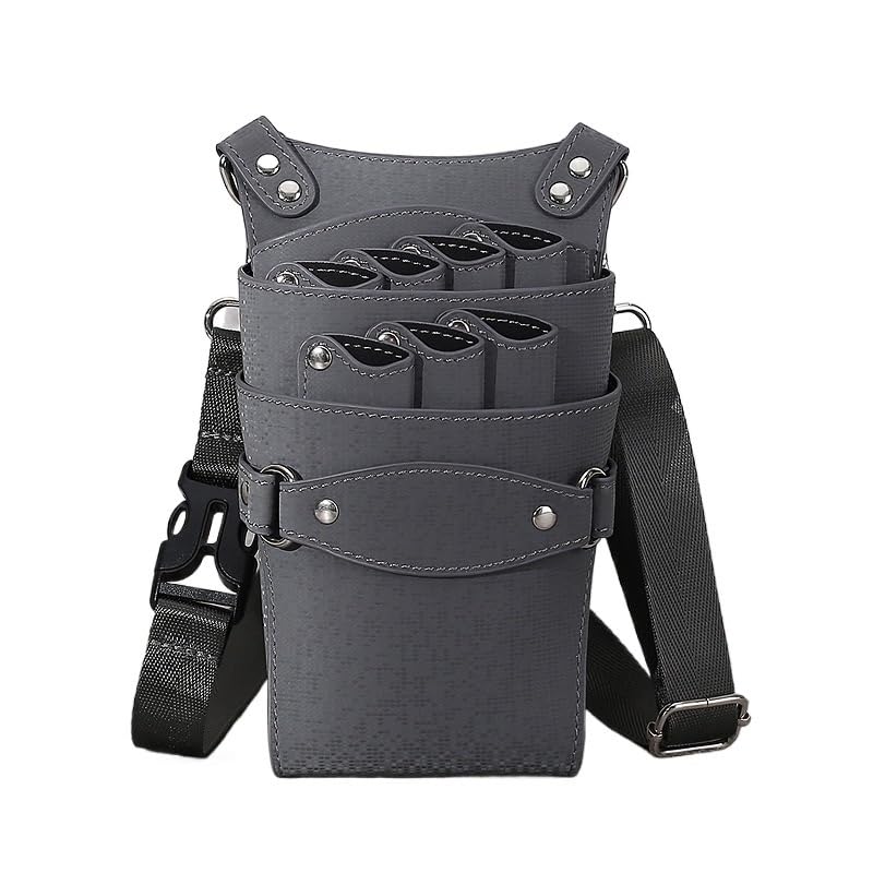 Borsa per parrucchieri per attrezzature Borsa a tracolla for forbici for capelli in pelle PU Borsa a tracolla for parrucchiere Borsa for barbiere Borsa for toelettatura animali Borsa for barbiere