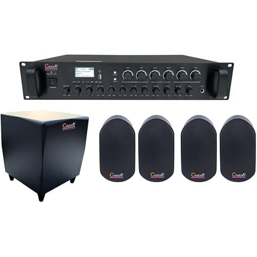 CINEMA EXPERIENCE 41 Sound System & Digital Amplifer Combo