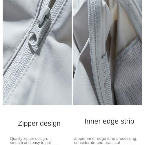 Ropa de protección solar para mujer en tejido de seda de hielo transpirable 4