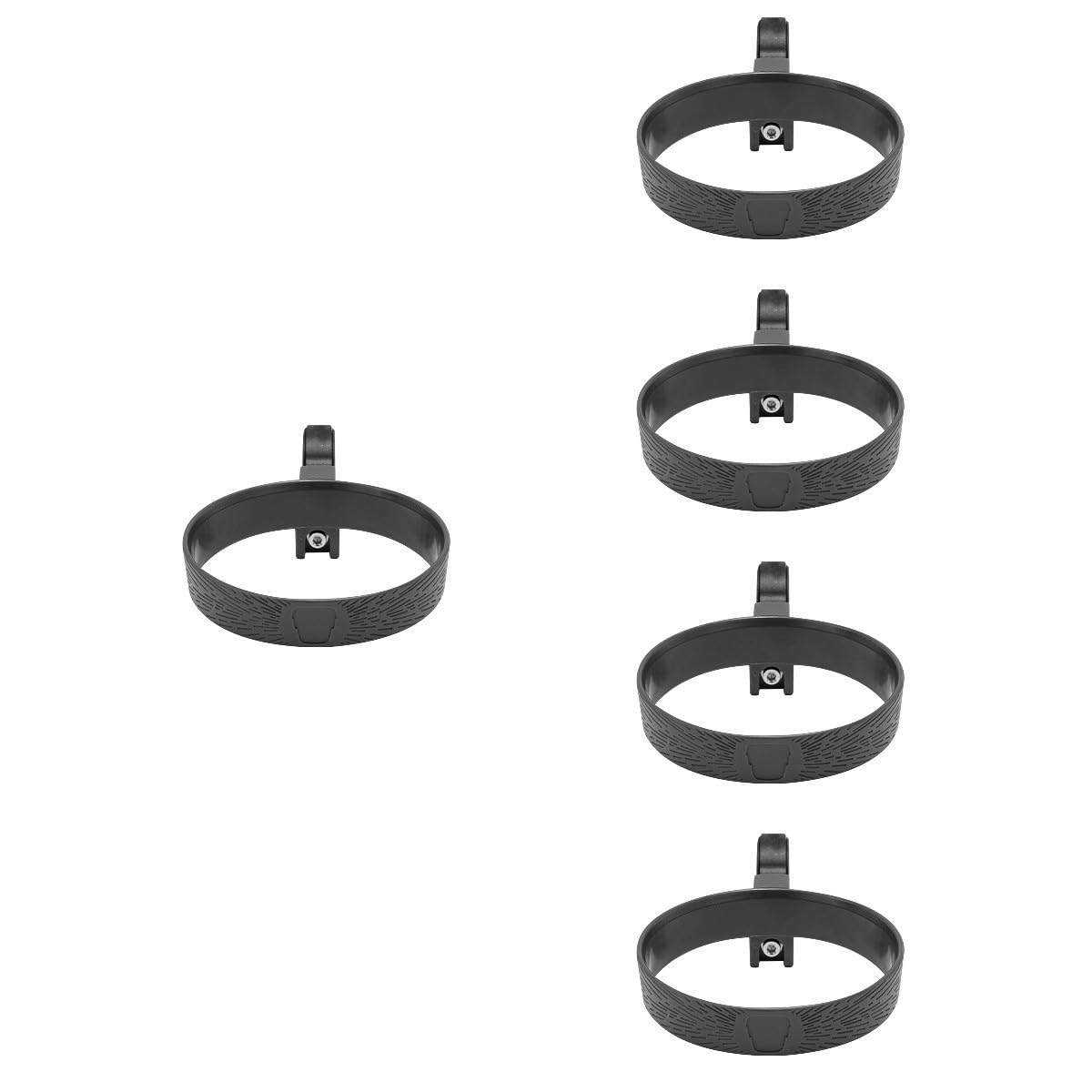 ibasenice 5 Pièces Support de Tasse de Vélo Support de Guidon pour Bouteille Eau Porte Gobelet pour Vélo Électrique Accessoire Pratique pour Cyclisme Extérieur Design Stable et Adaptable