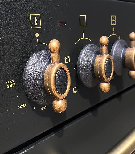 SOLTHERMIC COMBO PACK NEGRO RÚSTICO COCINA VTC con HORNO 50L 50X50 + CAMPANA DE 60 H60PR (3 fuegos, gran potencia de extración) - imagen 9