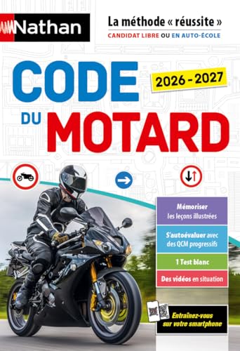 Code du motard 2026-2027 - La méthode réussite pour décrocher
