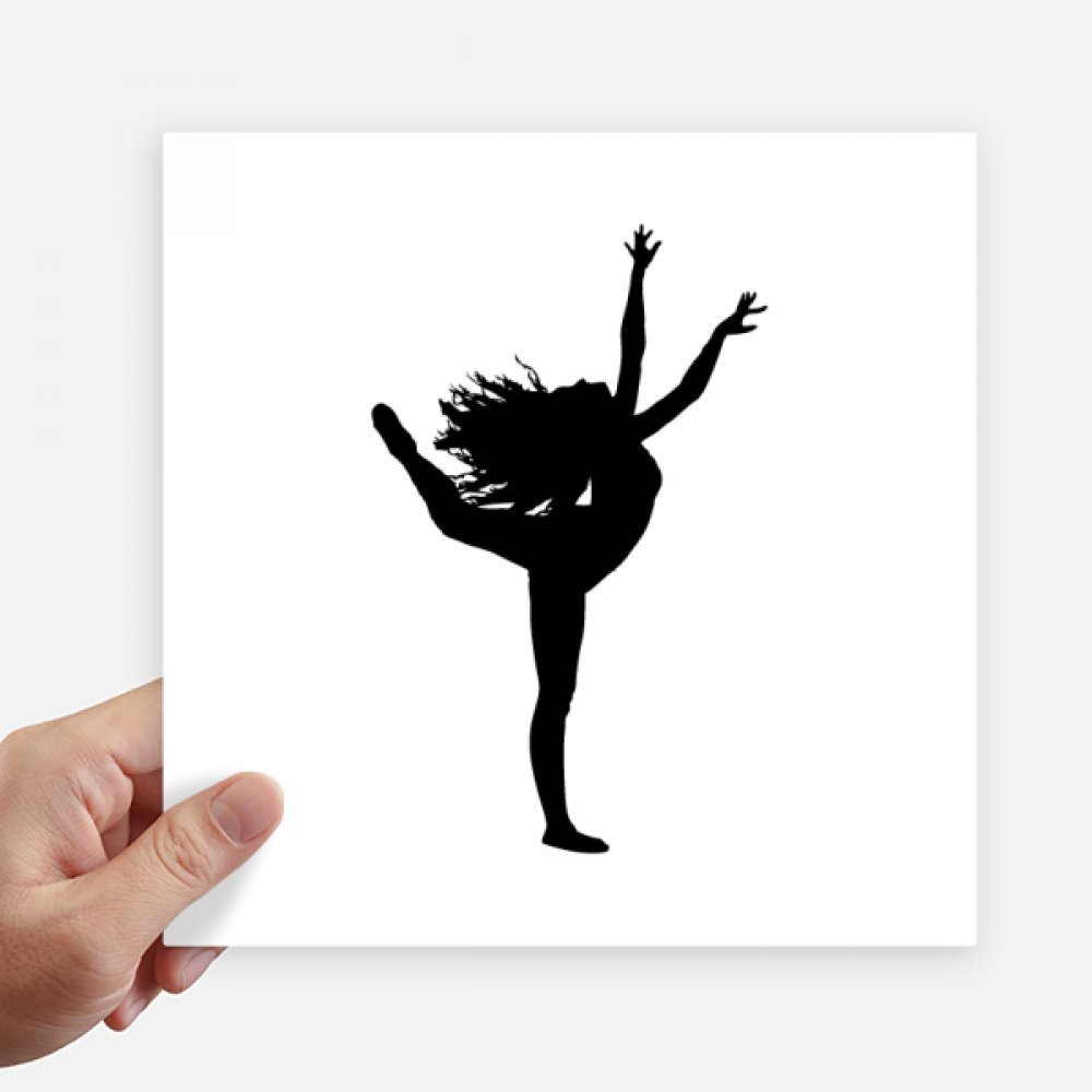 Autocollant carré danse pour personnaliser votre ordinateur portable et motobike
