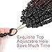 Leeven 12 Inch Passion Twist Crochet Hair 8 Packs Blonde Pre Twisted Passion Twist 3 Tone Ombre Pre Looped Bomb Twist Bohemian Short Curly Synthetic Braiding Hair for Women #1B/27/613