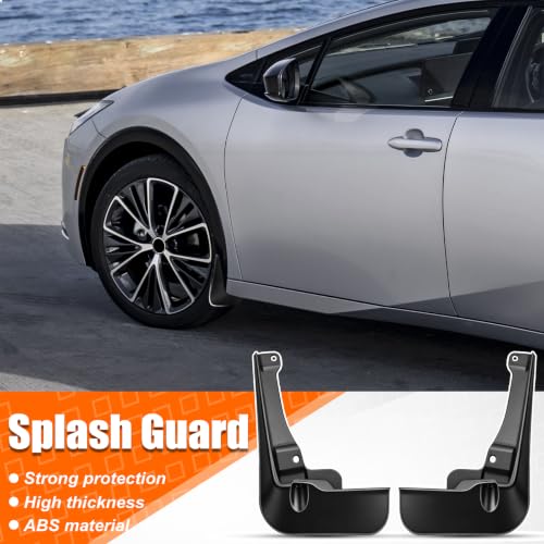 Image of Mud Flaps Splash Guards for 2023 2024 2025 2026 Toyota Prius, Durable ABS Mud Guards, Protects Against Mud, Rocks, and Debris (4PCS)