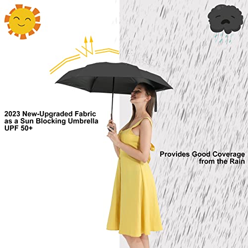 Baodini Mini Umbrella For Travel Super Compact Lightweight Uv Umbrella Protection Sun For Purse #TOP1