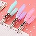 NEBURORA Hole Punch, Pink Single Hole Puncher Metal with Soft-Handled for DIY Craft Tags Clothing Ticket Scrapbook Tool, 3 Colors Options