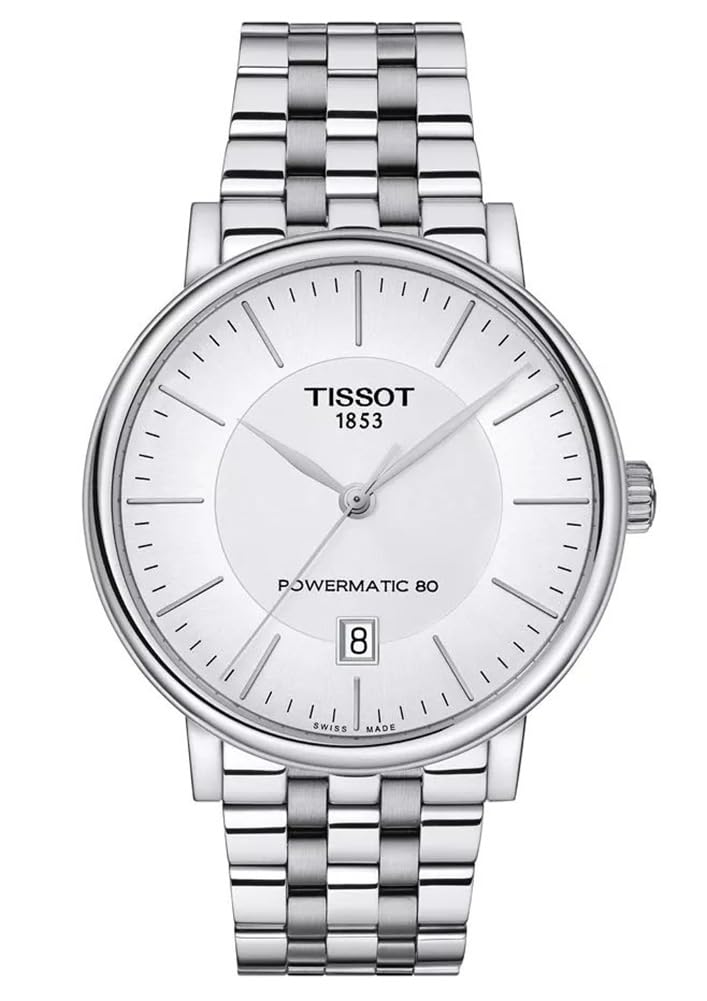 時計 TISSOT Tissot Ballade Powermatic 80 Chronometer Silver Dial Two