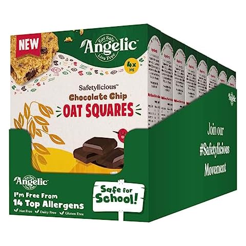 Angelic Free From Chocolate Chip Oat Squares Cover