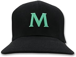 MASCOTTE® Casquette noire | Casquette de baseball Flexfit unisexe de qualité supérieure pour homme et femme soucieux du style, Noir , 70