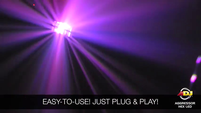 Amazon.com: ADJ Products Aggressor HEX LED : Musical Instruments