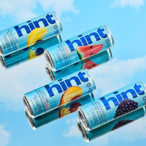 Image of Hint Canned Water Zero Sugar 0 Calories - Blackberry (12 pack)