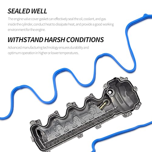 Image of HiSport VS50664R Valve Cover Gasket Seal VS50372 VCF330-C