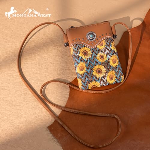 Image of Montana West Small Crossbody Bags for Women Western Cell Phone Purse