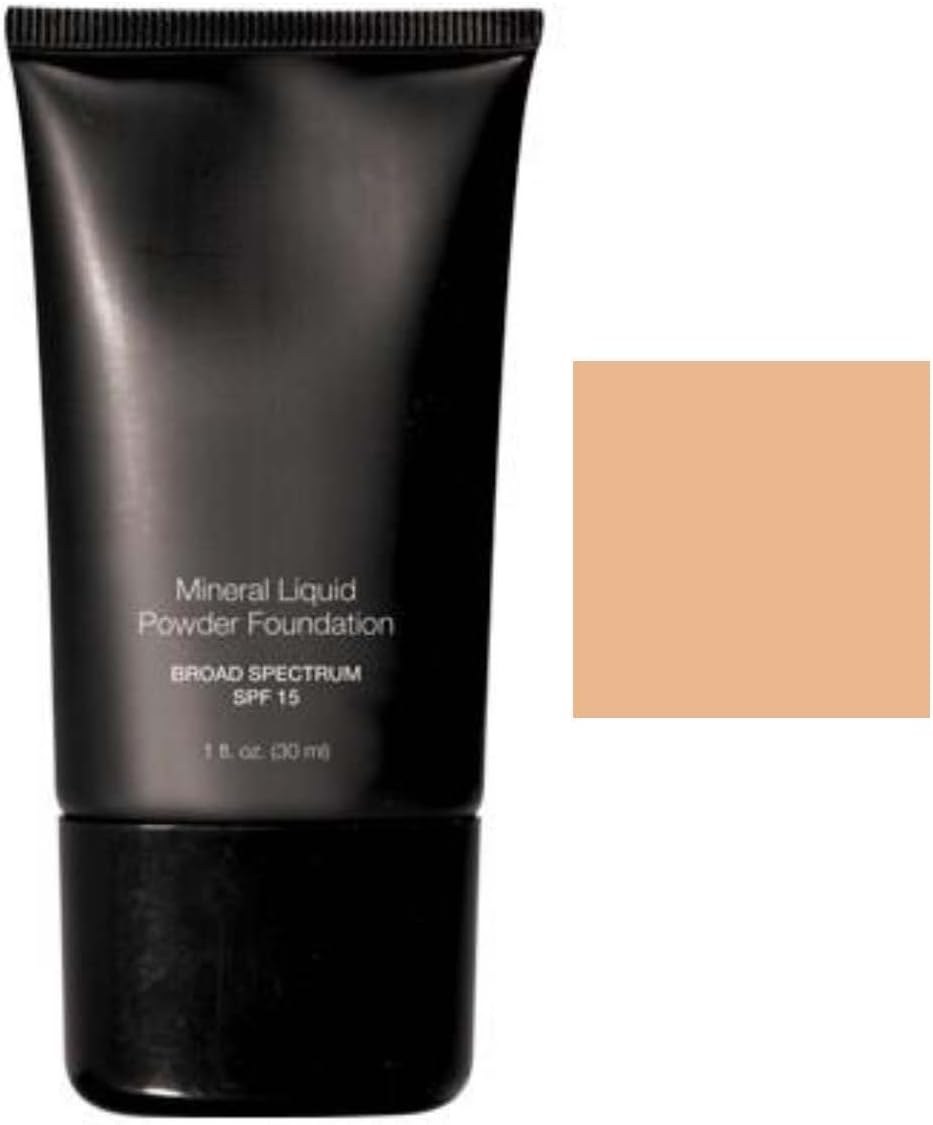 Konipl Beauty Deals Mineral Liquid Powder Foundation Broad Spectrum SPF 15 (Cameo Beige)