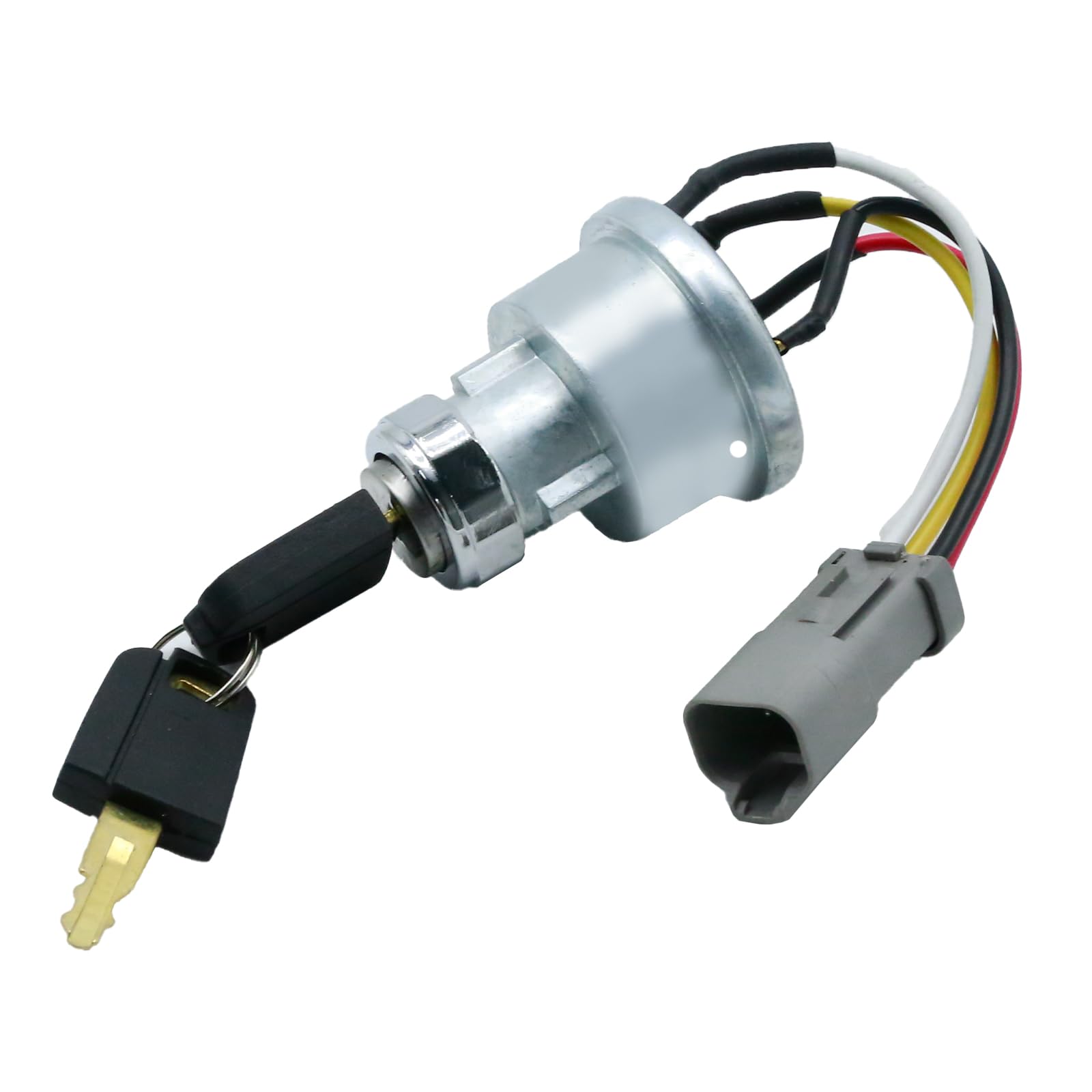 Hoypeyfiy 142-8858 Ignition Switch Assembly with 2 Keys, Ignition