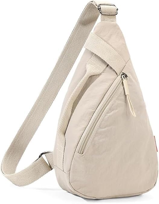 Crossbody Chest Bag for Men & Women, Adjustable Sling Bag with Multiple Zip Compartments, Lightweight Shoulder Bag for Travel, Hiking, Walking, Cycling, Everyday Carry-picture-25