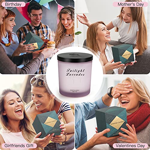 3 Pack Candles, Sage Candles For Home Scented, 36 Oz Aromatherapy Candles Gifts For Women, 210 Hour Long Lasting Jar Candles For Mothers Day Gifts Birthday Mom Thanksgiving Day Present #TOP6