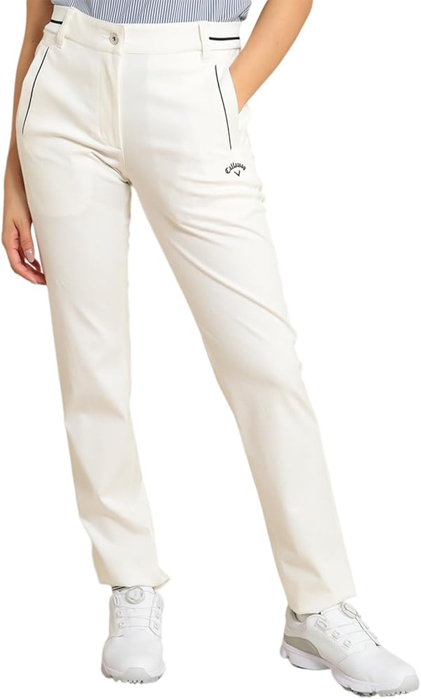 Amazon | [キャロウェイ] レディース 撥水 ロングパンツ (ベーシック