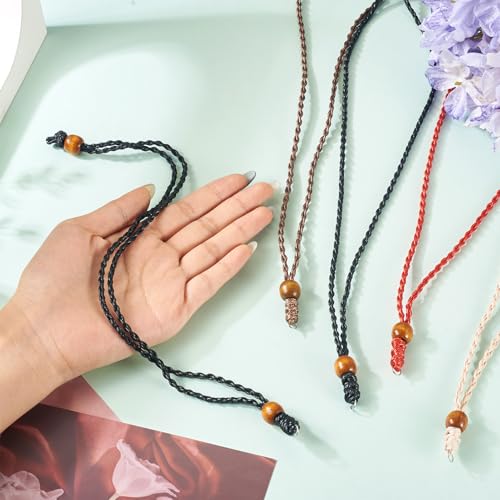 Cordon réglable en polyester ciré de qualité supérieure pour création bijoux