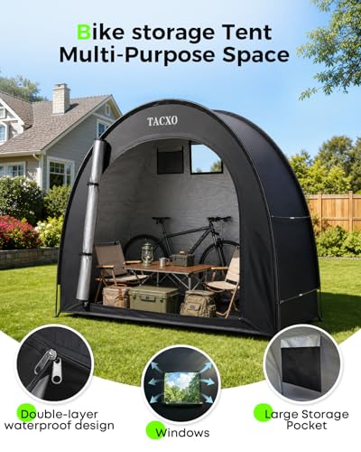 TACXO Bike Storage Tent for 2-3 Bikes
