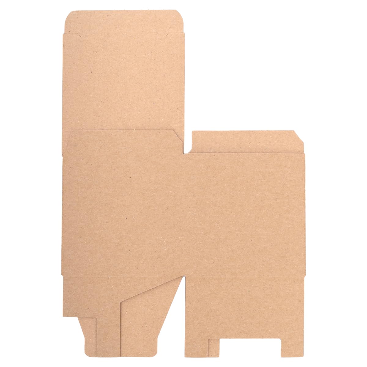 verpacking scatole regalo marrone [dimensione e quantità a scelta] piccole scatole pieghevoli per regali, gioielli, dolci 100 x 100 x 100 mm 100 pezzi