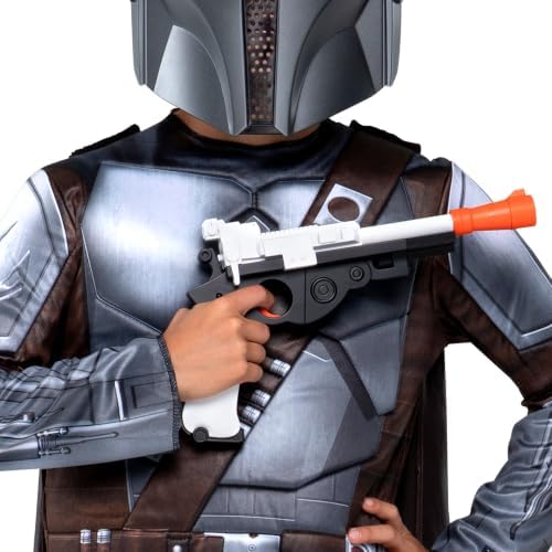 STAR WARS The Mandalorian Official Halloween Costume Accessory - Premium Quality Plastic Blaster Pistol - 2