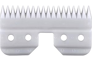 #18 Ceramic Blades Compatible with Andis, Oster, Shernbao, Wahl A5 Clipper Blades