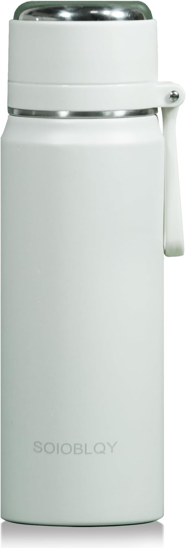 Insulated Water Bottle-Stainless Steel Vacuum Coffee Cup with Handle,Flask Double Walled Sport Travel Mug with Leak-proof Lid,Keep Hot & Cold 12 Hours BPA Free 450ml