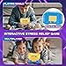 Acvens Handheld Dance Game,4 Mode,999 Level,Sensory Toys,Fast Puzzle Game,ADHD,Pop Fidget Toys for Kids Age 6-12,Birthday Gifts for Girls and Boys (Blue)