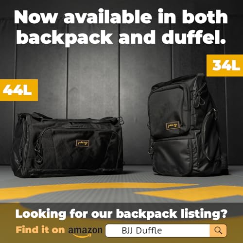 Gold BJJ Heavy Duty Gym Backpack