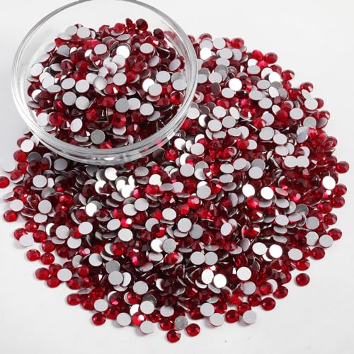 Image of Beadsland Flat Back Crystal Rhinestones Bulk, Siam, SS20, 14400pcs