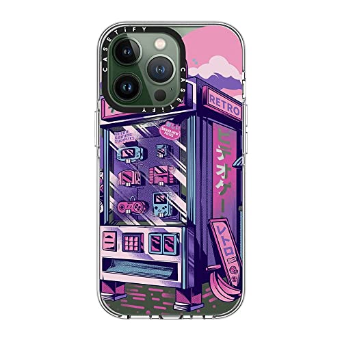 Coque transparente iPhone 13 Pro look vintage pour le quotidien - 3