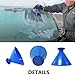 PureZoneA Round Windshield Ice Scrapers, Magic Cone-Shaped Car Windshield Ice Scrapers, Car Snow Removal Shovel Tool