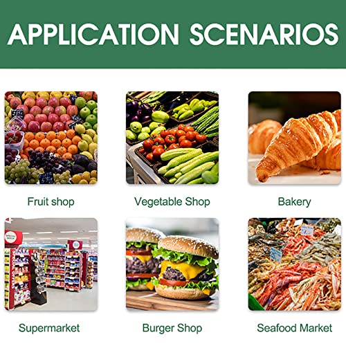 Báscula registradora comercial con pantalla y etiqueta, 30 Kg miniatura 6