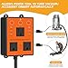 MIAOLINK Remote Automatic Vacuum Switch, 120V/15A Power Tool Dust Control, 3-Mode with Delay Timer