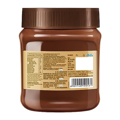Nutralite Choco Spread Calcium Hazelnut Spread Uses Premium Chocolate