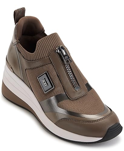 DKNY Women's Athletic Everyday Kaz-Wedge Sneaker